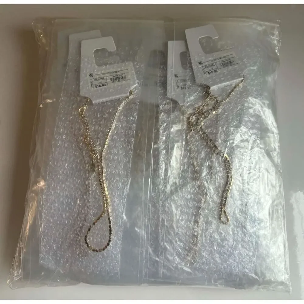 Baublebar Sugarfix Crystal Rhinestone Necklace Simple Design Costume Lot of 32
